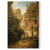 Artgeist Paveikslas - Carl Spitzweg – Well-Wisher Presenting Flowers