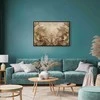Artgeist Paveikslas - Carved Baroque Ornaments Rich Composition in Sepia Colors