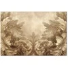 Artgeist Paveikslas - Carved Baroque Ornaments Rich Composition in Sepia Colors