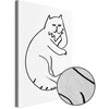 Artgeist Paveikslas - Cat Relaxing (1 Part) Vertical