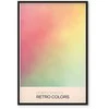 Artgeist Paveikslas - Cherry Breeze - Pastel Gradient in Delicate Retro Colors