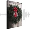 Artgeist Paveikslas - Christmas Wreath (1 Part) Vertical