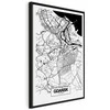 Artgeist Paveikslas - City Plan: Gdansk (1 Part) Vertical