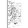 Artgeist Paveikslas - City Plan: Lodz (1 Part) Vertical