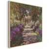 Artgeist Paveikslas - Claude Monet – A Pathway in Monet's Garden