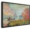 Artgeist Paveikslas - Claude Monet – Boat on the Seine