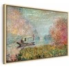 Artgeist Paveikslas - Claude Monet – Boat on the Seine