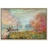 Artgeist Paveikslas - Claude Monet – Boat on the Seine