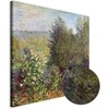 Artgeist Paveikslas - Claude Monet – Coin de jardin à Montgeron