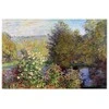 Artgeist Paveikslas - Claude Monet – Garden at Montgeron (detail)