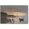 Artgeist Paveikslas - Claude Monet – Hauling a Boat Ashore, Honfleur