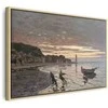 Artgeist Paveikslas - Claude Monet – Hauling a Boat Ashore, Honfleur