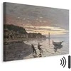 Artgeist Paveikslas - Claude Monet – Hauling a Boat Ashore, Honfleur