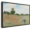 Artgeist Paveikslas - Claude Monet – Poppy Field near Argenteuil