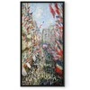 Artgeist Paveikslas - Claude Monet – The Rue Montorgueil in Paris, Celebration of June 30, 1896