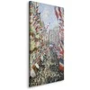 Artgeist Paveikslas - Claude Monet – The Rue Montorgueil in Paris, Celebration of June 30, 1896