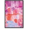 Artgeist Paveikslas - Colorful Contrasts - Energetic Color Transitions in Shades of Rožinė
