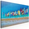 Artgeist Paveikslas - Colourful Boats (1 Part) Narrow