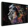 Artgeist Paveikslas - Crazy Lion (1 Part) Wide