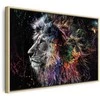 Artgeist Paveikslas - Crazy Lion (1 Part) Wide