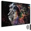 Artgeist Paveikslas - Crazy Lion (1 Part) Wide