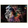 Artgeist Paveikslas - Crazy Lion (1 Part) Wide
