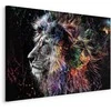 Artgeist Paveikslas - Crazy Lion (1 Part) Wide
