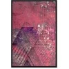 Artgeist Paveikslas - Crimson Abstraction (1 Part) Vertical