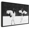 Artgeist Paveikslas - Dancing Cranes (1 Part) Wide