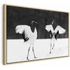 Artgeist Paveikslas - Dancing Cranes (1 Part) Wide
