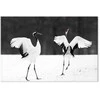 Artgeist Paveikslas - Dancing Cranes (1 Part) Wide