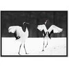 Artgeist Paveikslas - Dancing Cranes (1 Part) Wide