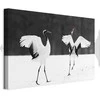Artgeist Paveikslas - Dancing Cranes (1 Part) Wide