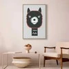 Artgeist Paveikslas - Decorative Alpaca (1 Part) Vertical