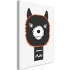 Artgeist Paveikslas - Decorative Alpaca (1 Part) Vertical
