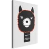Artgeist Paveikslas - Decorative Alpaca (1 Part) Vertical