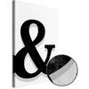 Artgeist Paveikslas - Decorative Letter (1 Part) Vertical