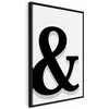 Artgeist Paveikslas - Decorative Letter (1 Part) Vertical