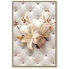 Artgeist Paveikslas - Diamond Lilies (1 Part) Vertical
