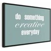 Artgeist Paveikslas - Do Something Creative Everyday (1 Part) Wide