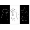 Artgeist Paveikslas - Domestic Animals (3 Parts)