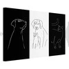 Artgeist Paveikslas - Domestic Animals (3 Parts)