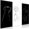 Artgeist Paveikslas - Domestic Animals (3 Parts)