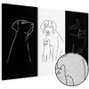 Artgeist Paveikslas - Domestic Animals (3 Parts)