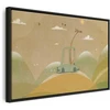 Artgeist Paveikslas - Dreamy Traveler - A Cheerful Giraffe Driving a Car on a Sunny Day