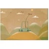 Artgeist Paveikslas - Dreamy Traveler - A Cheerful Giraffe Driving a Car on a Sunny Day