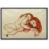 Artgeist Paveikslas - Egon Schiele – Crouched Girl With Bowed Head