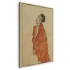 Artgeist Paveikslas - Egon Schiele – Self-Portrait (Man in Oranžinis Jacket)
