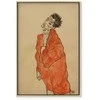 Artgeist Paveikslas - Egon Schiele – Self-Portrait (Man in Oranžinis Jacket)