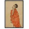 Artgeist Paveikslas - Egon Schiele – Self-Portrait (Man in Oranžinis Jacket)